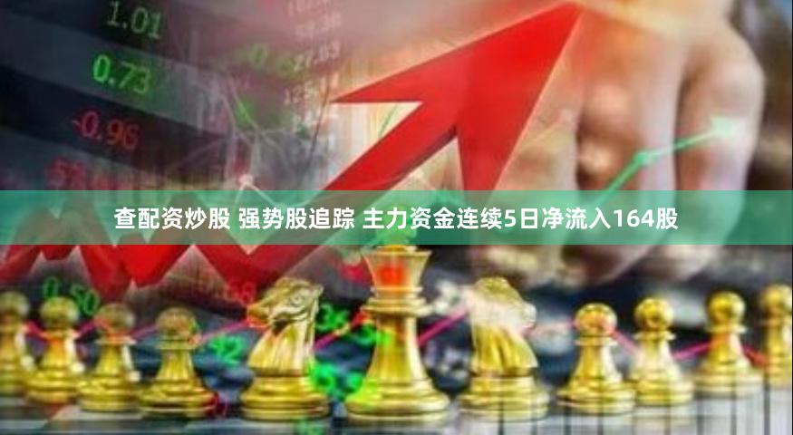 查配资炒股 强势股追踪 主力资金连续5日净流入164股